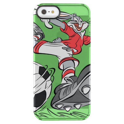 BUGS BUNNY Playing Soccer Clear iPhone SE55s Case