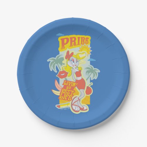 BUGS BUNNY Pride _ Livin My Best Life Paper Plates