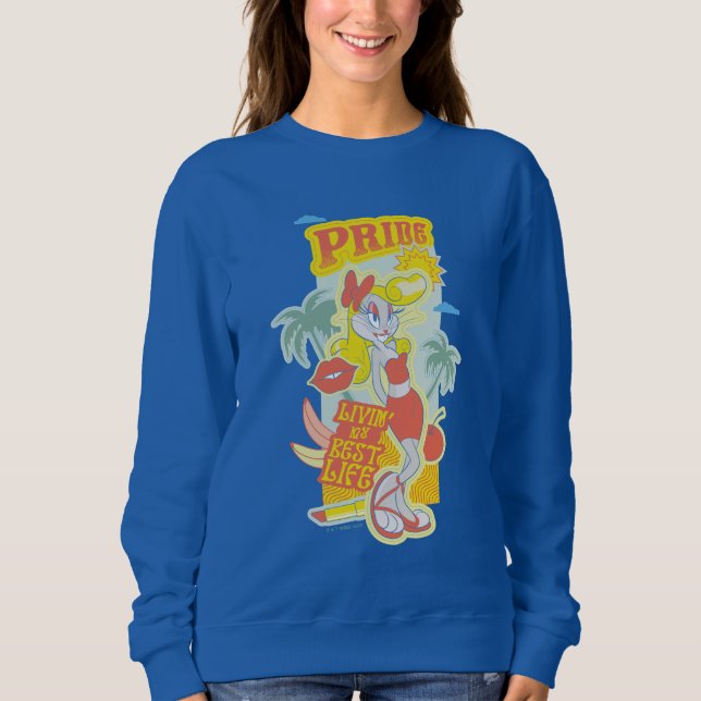 BUGS BUNNY™ Pride - Livin' My Best Life Sweatshirt (Front)