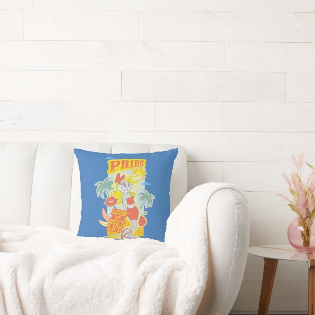 BUGS BUNNY™ Pride - Livin' My Best Life Throw Pillow (Couch)