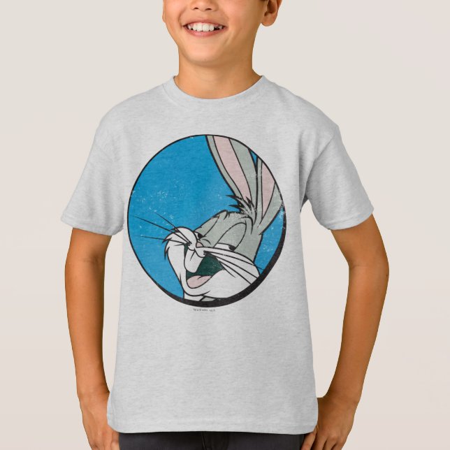 BUGS BUNNY™ Retro Blue Patch T-Shirt (Front)