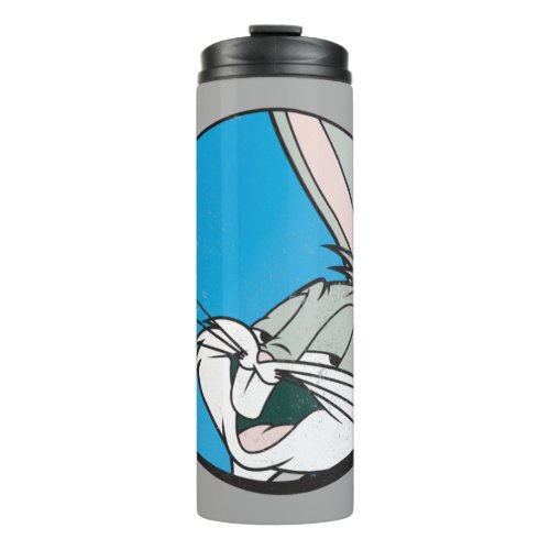BUGS BUNNY Retro Blue Patch Thermal Tumbler