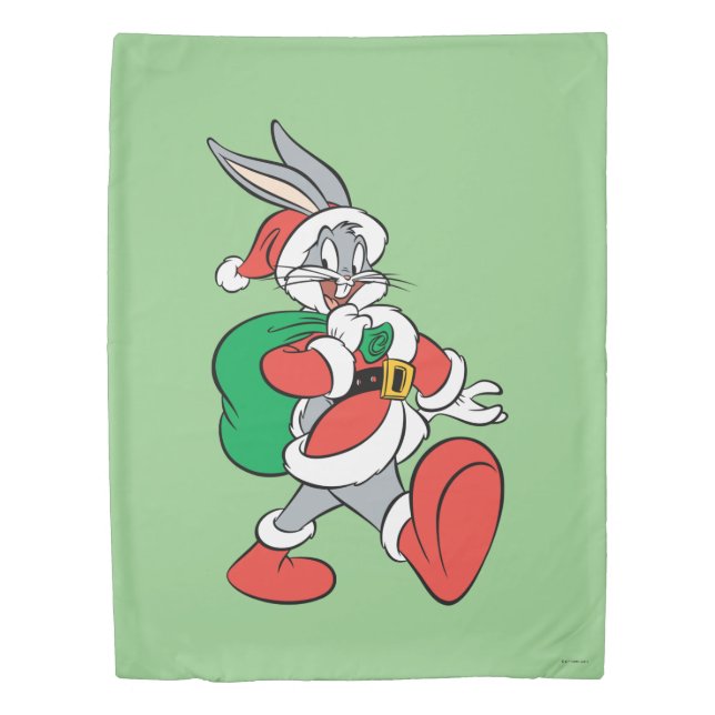 BUGS BUNNY™ Santa Duvet Cover (Front)