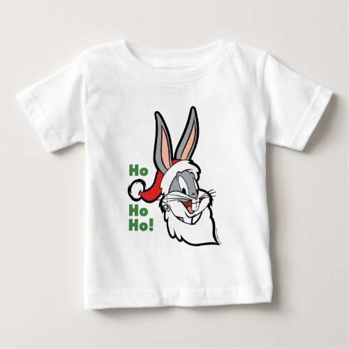 BUGS BUNNY Santa Ho Ho Ho Baby T_Shirt