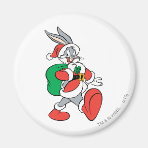 BUGS BUNNY™ Santa Magnet