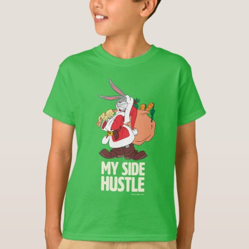 BUGS BUNNY Santa My Side Hustle T_Shirt