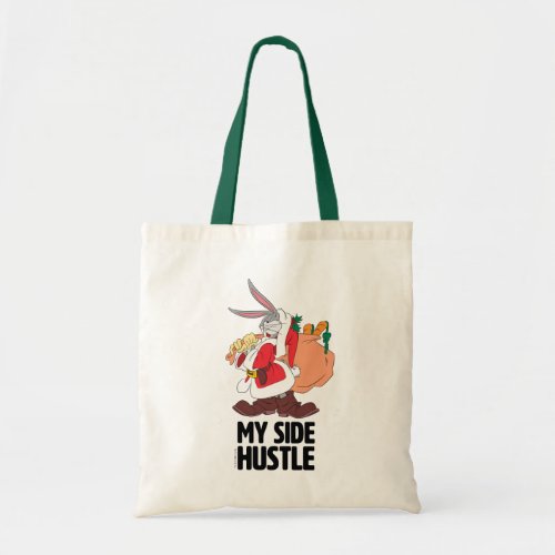 BUGS BUNNY Santa My Side Hustle Tote Bag