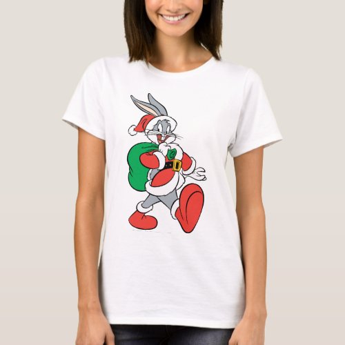 BUGS BUNNYâ Santa T_Shirt