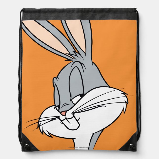 BUGS BUNNY™ Sideways Glance Drawstring Bag (Front)