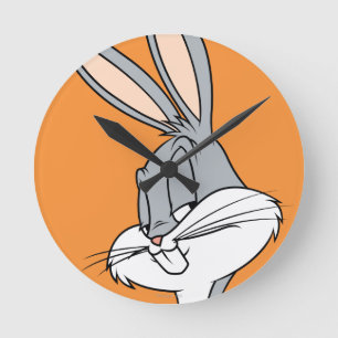 BUGS BUNNY™ Sideways Glance Round Clock