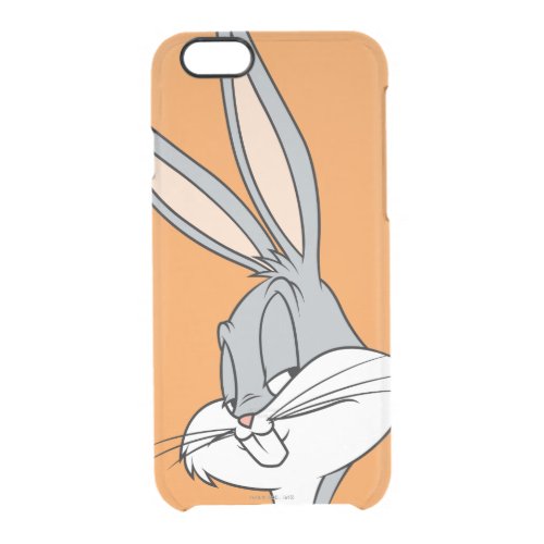 BUGS BUNNY Sideways Glance Clear iPhone 66S Case