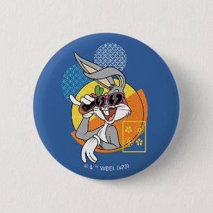BUGS BUNNY™ Singaporean Vacation Graphic Button