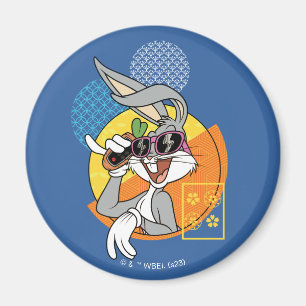 BUGS BUNNY™ Singaporean Vacation Graphic Magnet