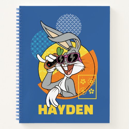 BUGS BUNNY Singaporean Vacation Graphic Notebook