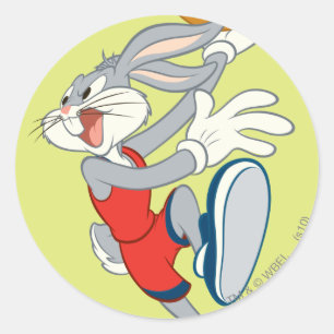 BUGS BUNNY™ Slam Classic Round Sticker