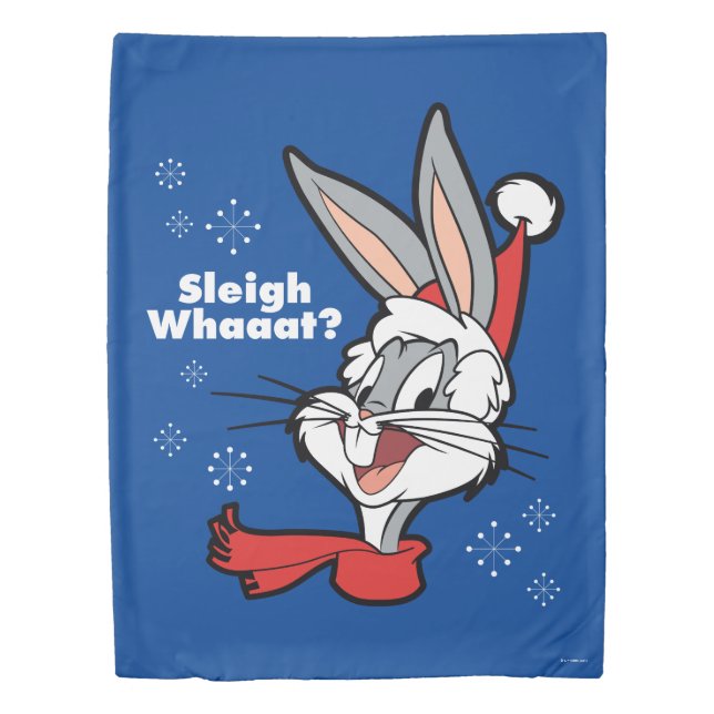 BUGS BUNNY™ "Sleigh Whaaat?" Duvet Cover (Front)