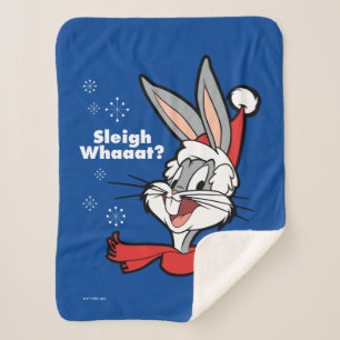 BUGS BUNNY™ "Sleigh Whaaat?" Sherpa Blanket