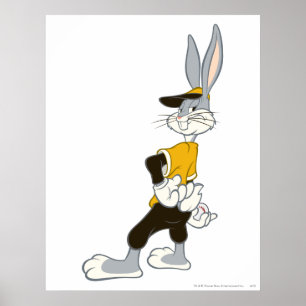 BUGS BUNNY™ Sly Pitcher Poster