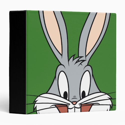 BUGS BUNNY Smiling Face 3 Ring Binder