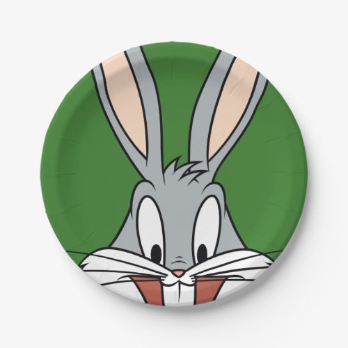 BUGS BUNNY Smiling Face Paper Plates