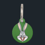 BUGS BUNNY™ Smiling Face Pet ID Tag<br><div class="desc">LOONEY TUNES™ | Check out this BUGS BUNNY™ Smiling Face artwork! Click the customize button to begin personalizing your very own LOONEY TUNES™ merchandise!</div>