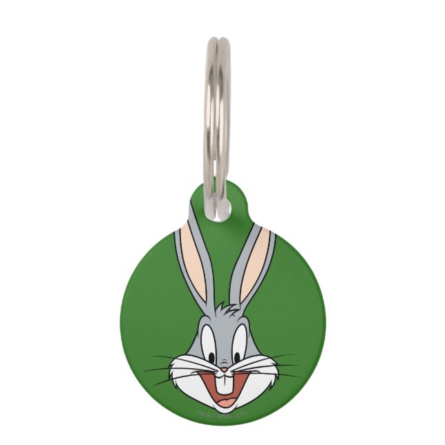 BUGS BUNNY™ Smiling Face Pet ID Tag (Front)