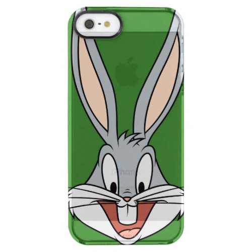 BUGS BUNNY Smiling Face Clear iPhone SE55s Case
