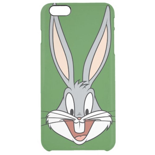 BUGS BUNNY Smiling Face Clear iPhone 6 Plus Case
