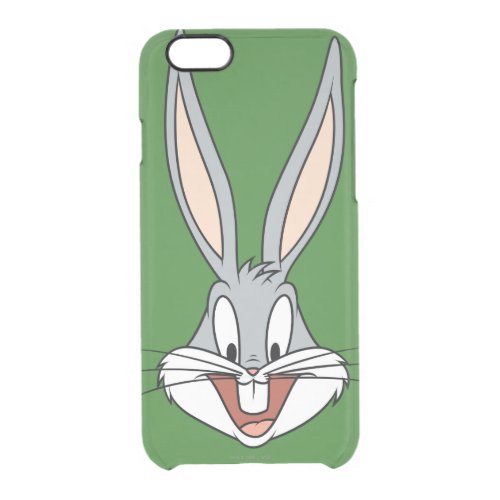 BUGS BUNNY Smiling Face Clear iPhone 66S Case