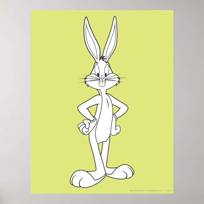 Bugs Bunny Standing 2 Poster