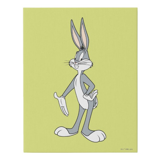 BUGS BUNNY™ Standing Faux Canvas Print (Front)