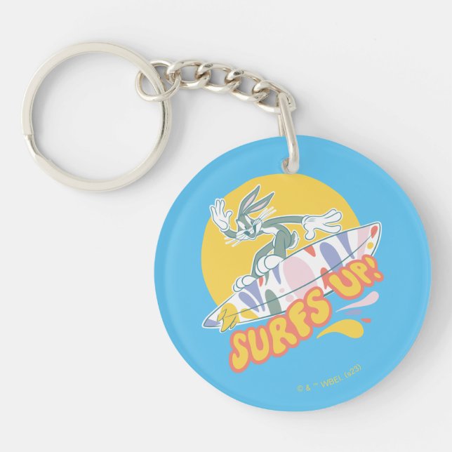 BUGS BUNNY™ - Surfs Up! Keychain (Front)