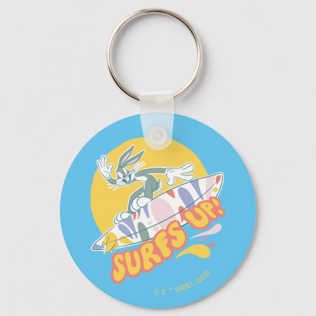 BUGS BUNNY™ - Surfs Up! Keychain (Front)