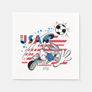BUGS BUNNY™ Team USA Soccer Graphic Napkins