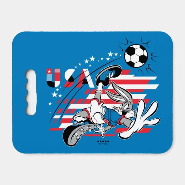 BUGS BUNNY™ Team USA Soccer Graphic Seat Cushion (Front Horizontal)