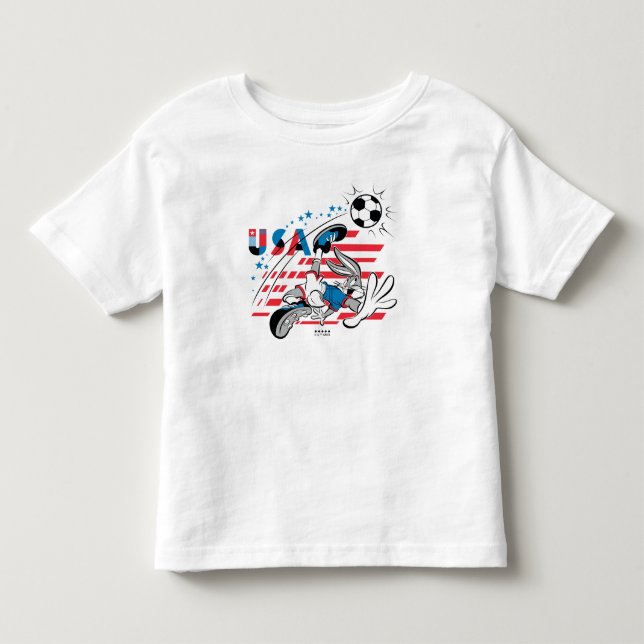 BUGS BUNNY™ Team USA Soccer Graphic Toddler T-shirt (Front)