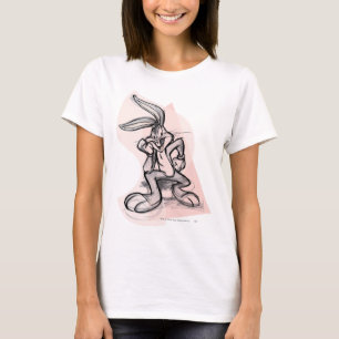 BUGS BUNNY™ Thinker Light Pink T-Shirt