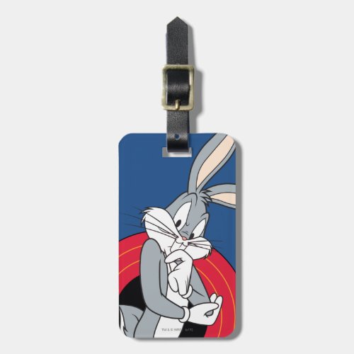 BUGS BUNNY Through LOONEY TUNES Rings Luggage Tag