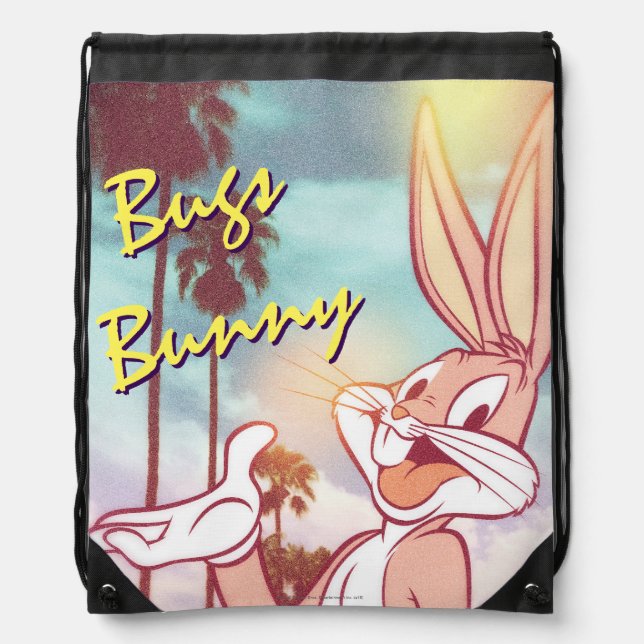 BUGS BUNNY™ Vacation Photo Drawstring Bag (Front)