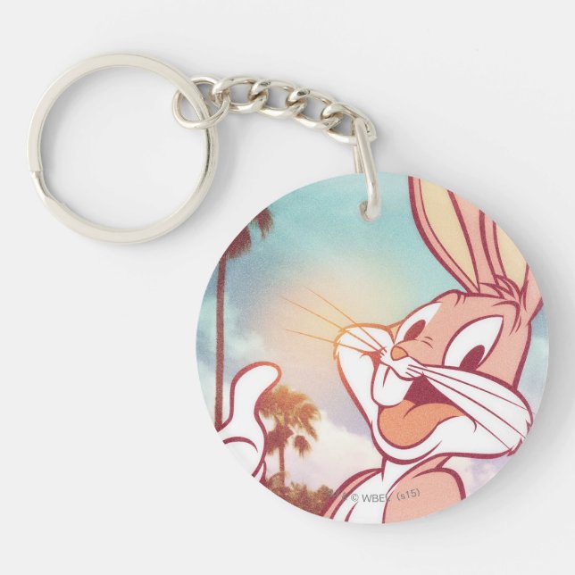 BUGS BUNNY™ Vacation Photo Keychain (Front)