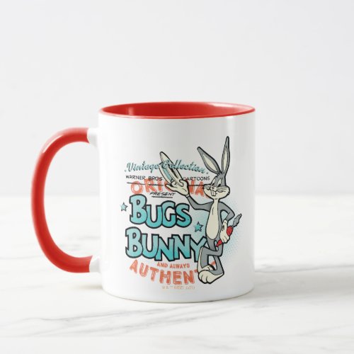 BUGS BUNNY Vintage Collection Character Graphic Mug