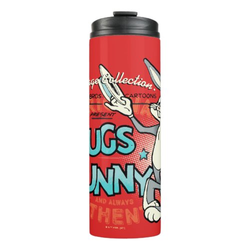 BUGS BUNNY Vintage Collection Character Graphic Thermal Tumbler