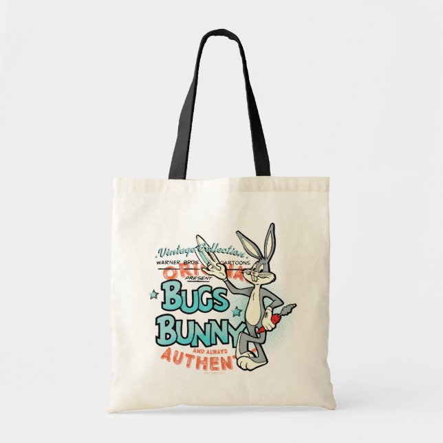 BUGS BUNNY™ Vintage Collection Character Graphic Tote Bag (Front)
