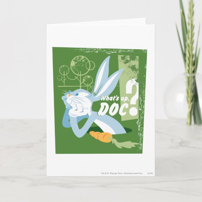 BUGS BUNNY™ What's Up, Doc? Card (Front)