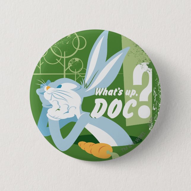 BUGS BUNNY™ What's Up, Doc? Pinback Button (Front)