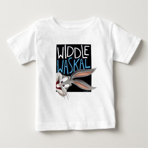 BUGS BUNNY_ Widdle Waskal Baby T_Shirt