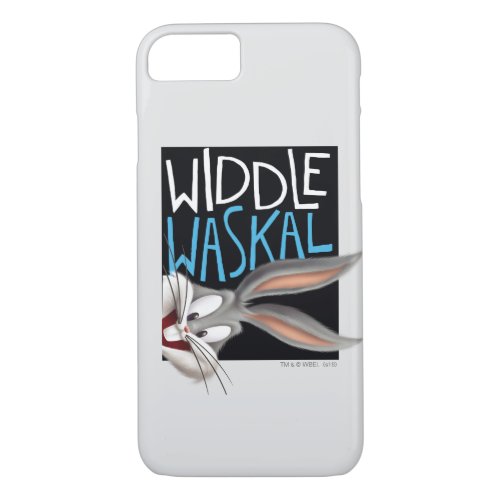 BUGS BUNNY_ Widdle Waskal iPhone 87 Case