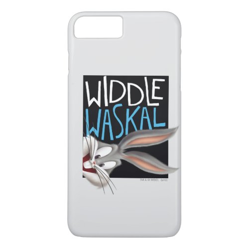 BUGS BUNNY_ Widdle Waskal iPhone 8 Plus7 Plus Case