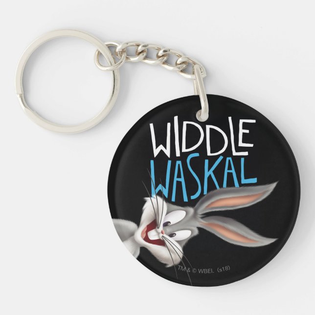 BUGS BUNNY™- Widdle Waskal Keychain (Front)