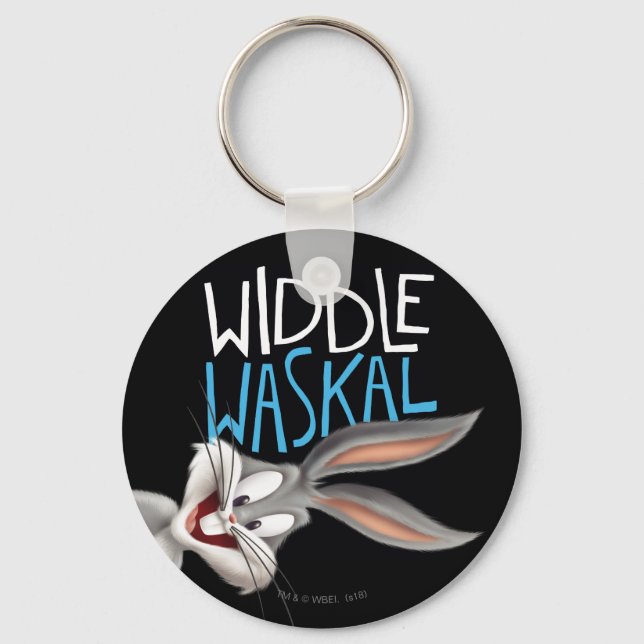 BUGS BUNNY™- Widdle Waskal Keychain (Front)